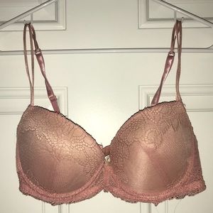 Pink Lace Bra